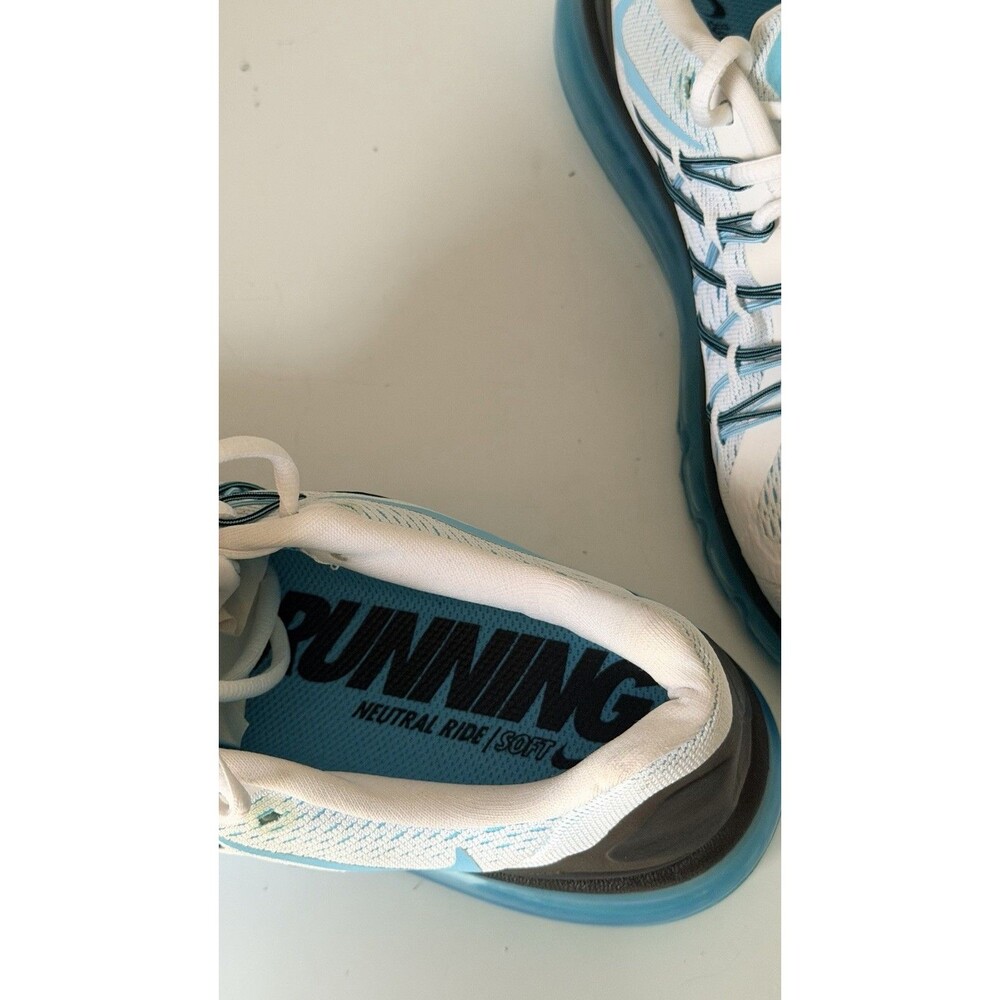 Nike Air Max 2015 White Clearwater Women's Size 9 Running Shoes 698903-104 Blue - Picture 4 of 10